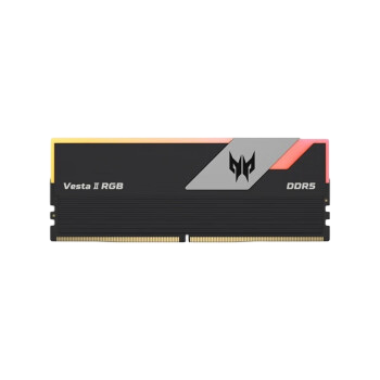 宏碁掠夺者 炫光星舰 32GB（16GB*2）DDR5 6000  C28 内存条 黑 A-Die颗粒