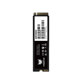 一剑装机-宏碁掠夺者 GM7000 4TB M.2固态硬盘宏碁掠夺者 GM7000 4TB M.2固态硬盘 M.2接口 PCIe4.0 读速7400MB/S