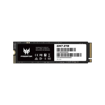 宏碁掠夺者 GM7 2TB M.2固态硬盘