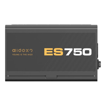 一剑装机-爱国者 ES750 额定750W 金牌全模组 ATX3.0 电源 黑爱国者 ES750 额定750W 金牌全模组 ATX3.0 电源 黑 PCIE5.0
