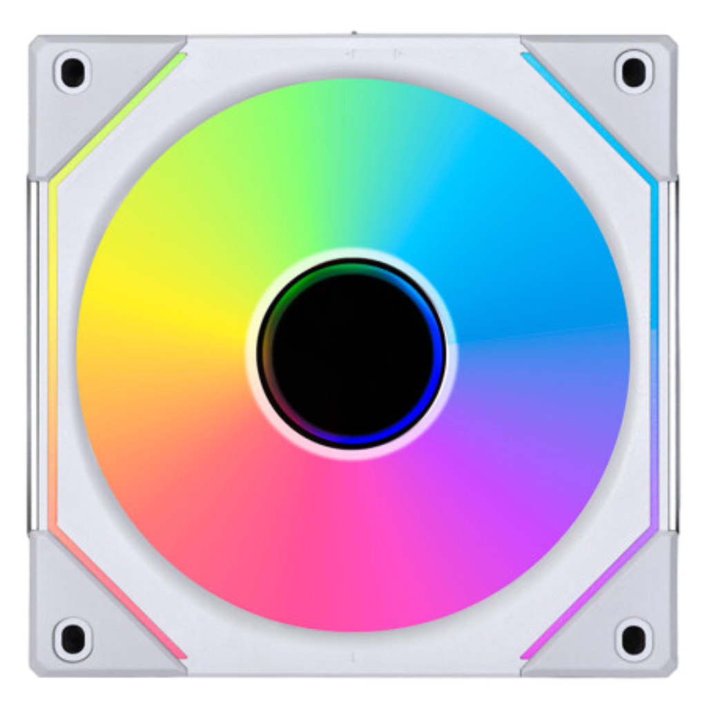 联力 三代积木风扇幻境120 白色 反叶