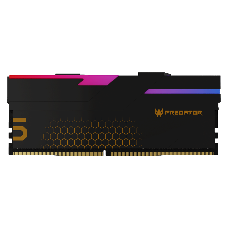 宏碁掠夺者 冰刃 48GB（24G*2）DDR5 8200 C40 内存条 黑