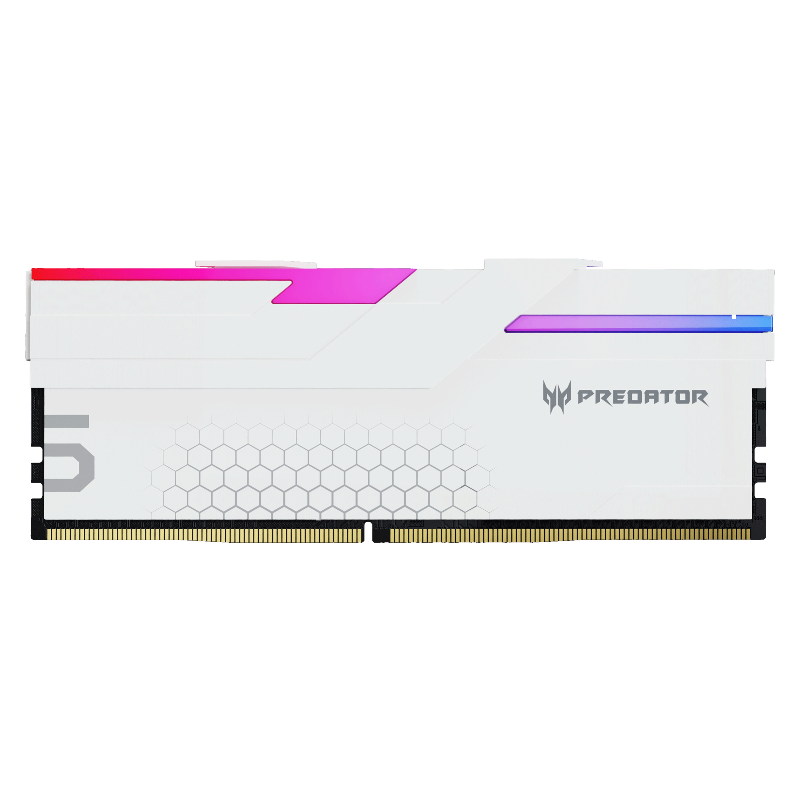 宏碁掠夺者 冰刃 48GB（24G*2）DDR5 8200 C40 内存条 白