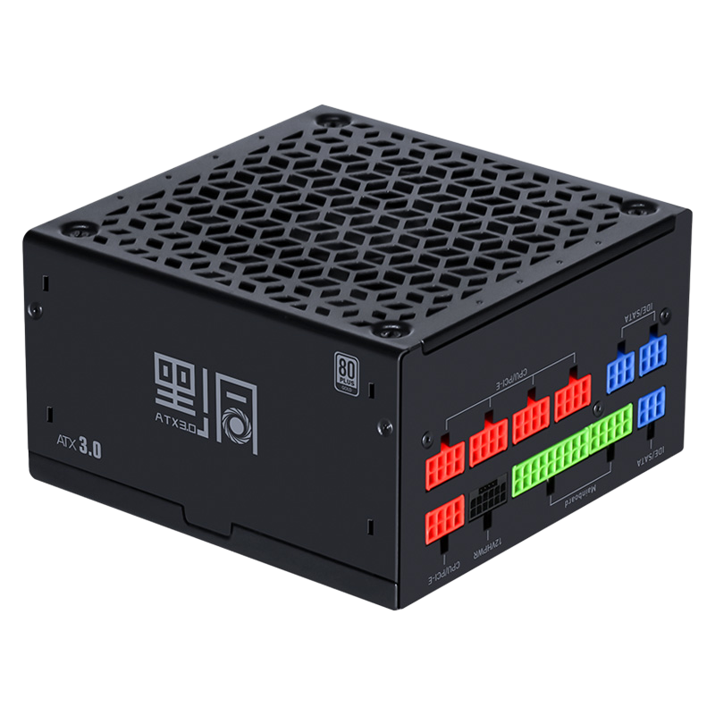 先马 黑洞750 额定750W 金牌全模组 ATX3.0 电源 黑