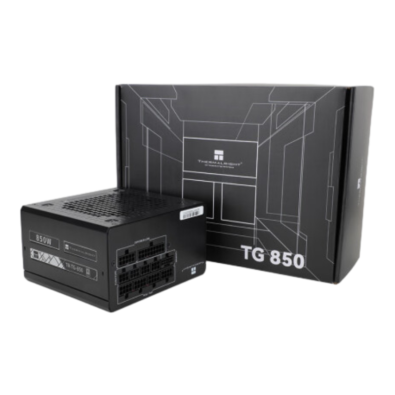 利民 TR-TG 850 额定850W 金牌全模组 ATX3.0 电源 黑