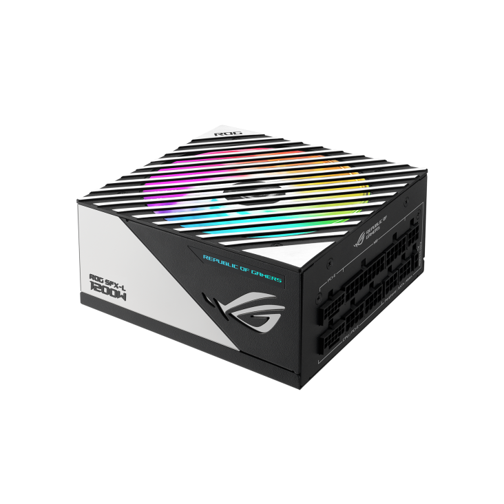 华硕 ROG 洛基 额定1200W 白金全模组 ATX3.0 SFX-L电源 黑