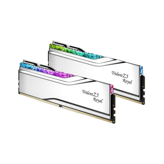 一剑装机-芝奇 皇家戟 96GB（48GB*2）DDR5 6000 C28 内存条 银芝奇 皇家戟 96GB（48GB*2）DDR5 6000 C28 内存条 银 支持ARGB
