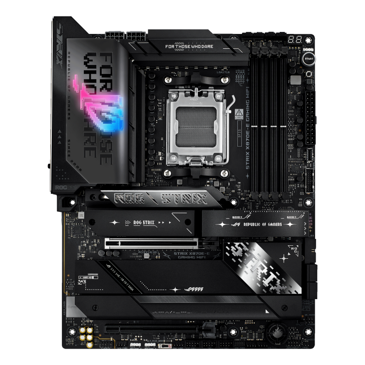 一剑装机-华硕 ROG STRIX X870E-E GAMING WIFI D5 主板华硕 ROG STRIX X870E-E GAMING WIFI D5 主板 支持PCIE5.0