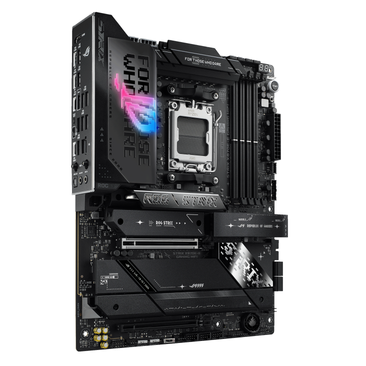 一剑装机-华硕 ROG STRIX X870E-E GAMING WIFI D5 主板华硕 ROG STRIX X870E-E GAMING WIFI D5 主板 支持PCIE5.0