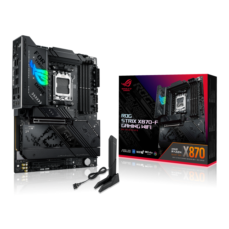 一剑装机-华硕 ROG STRIX X870-F GAMING WIFI D5 主板华硕 ROG STRIX X870-F GAMING WIFI D5 主板 支持PCIE5.0