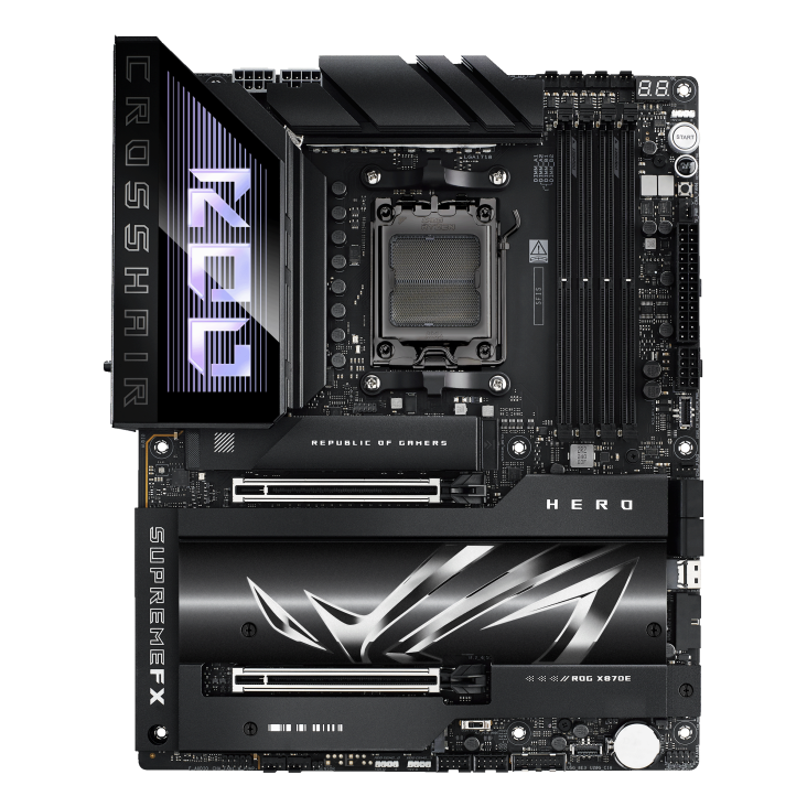 一剑装机-华硕 ROG CROSSHAIR X870E HERO WIFI D5 主板华硕 ROG CROSSHAIR X870E HERO WIFI D5 主板 支持PCIE5.0