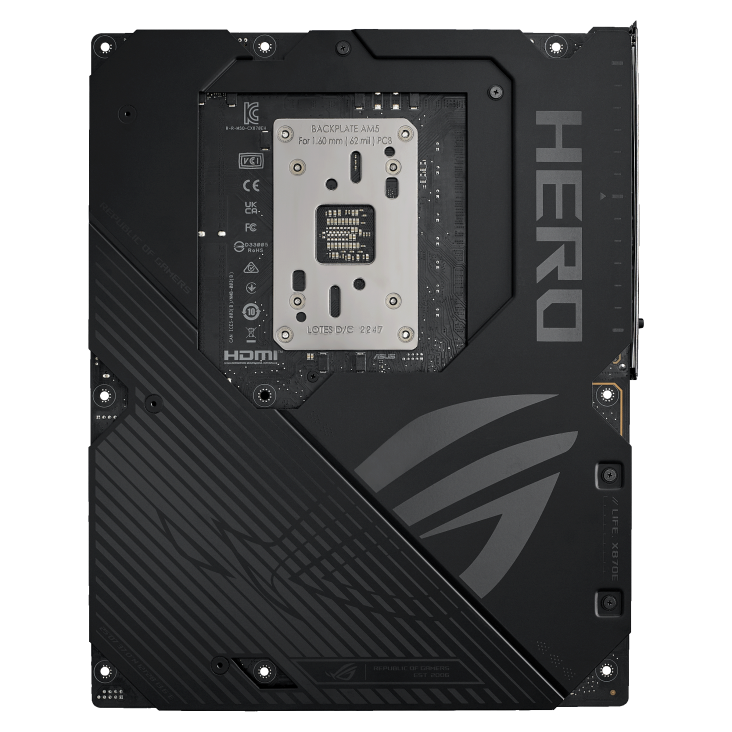 一剑装机-华硕 ROG CROSSHAIR X870E HERO WIFI D5 主板华硕 ROG CROSSHAIR X870E HERO WIFI D5 主板 支持PCIE5.0