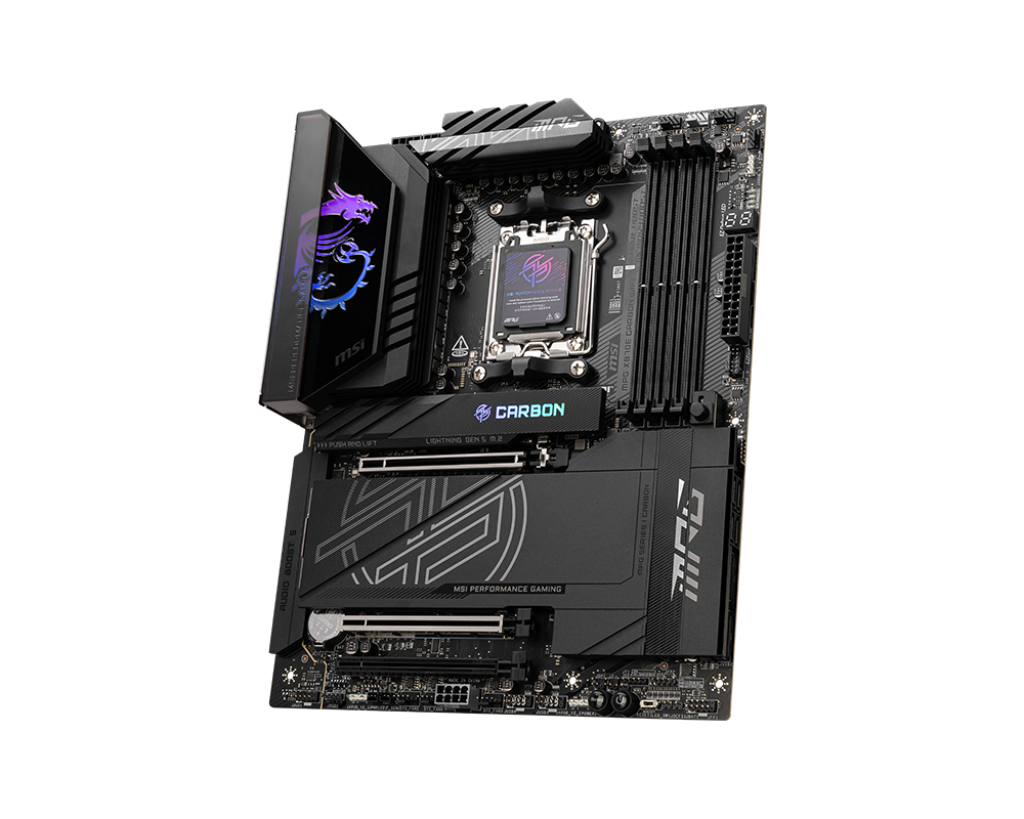 一剑装机-微星 MPG X870E CARBON WIFI 主板 黑微星 MPG X870E CARBON WIFI 主板 黑 支持 PCIE5.0