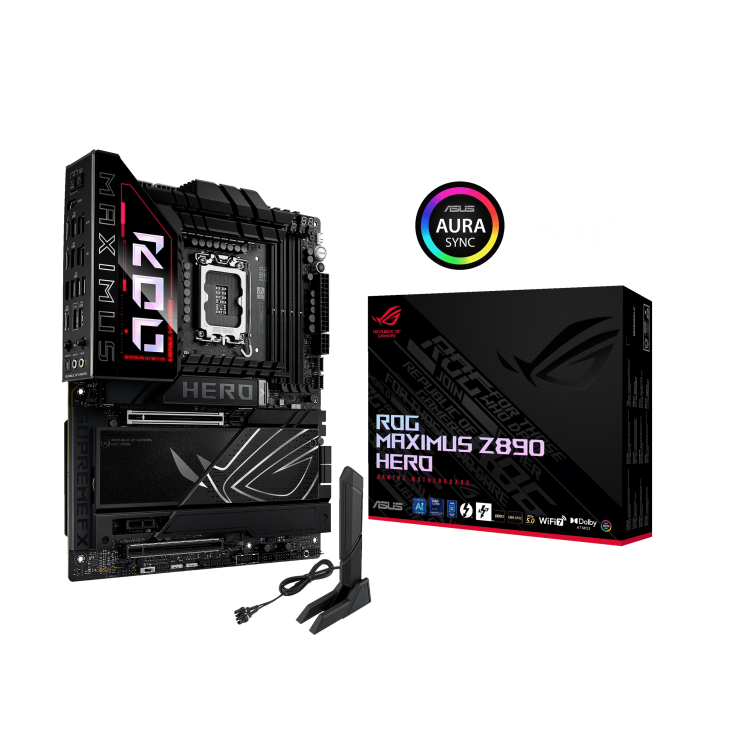 一剑装机-华硕 ROG MAXIMUS Z890 HERO 主板华硕 ROG MAXIMUS Z890 HERO 主板 支持PCIE5.0