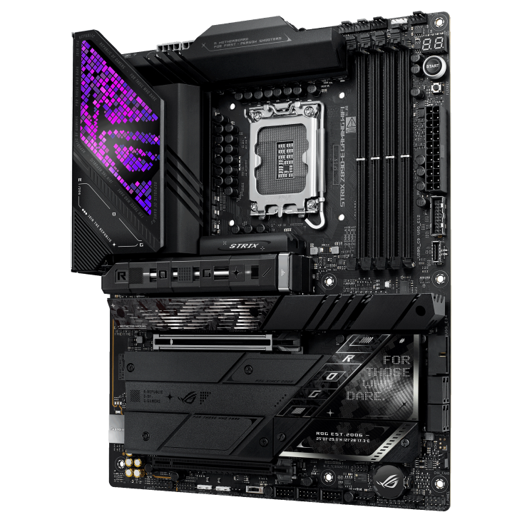 一剑装机-华硕 ROG STRIX Z890-E GAMING WIFI D5 主板华硕 ROG STRIX Z890-E GAMING WIFI D5 主板 支持PCIE5.0