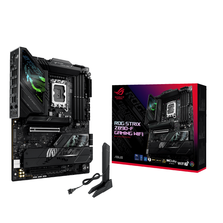 一剑装机-华硕 ROG STRIX Z890-F GAMING WIFI D5 主板华硕 ROG STRIX Z890-F GAMING WIFI D5 主板 支持PCIE5.0