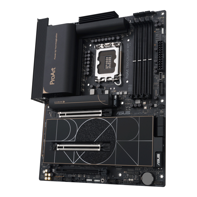 一剑装机-华硕 ProArt Z890-CREATOR WIFI 设计师 D5 主板华硕 ProArt Z890-CREATOR WIFI 设计师 D5 主板 支持PCIE5.0