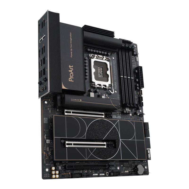 一剑装机-华硕 ProArt Z890-CREATOR WIFI 设计师 D5 主板华硕 ProArt Z890-CREATOR WIFI 设计师 D5 主板 支持PCIE5.0