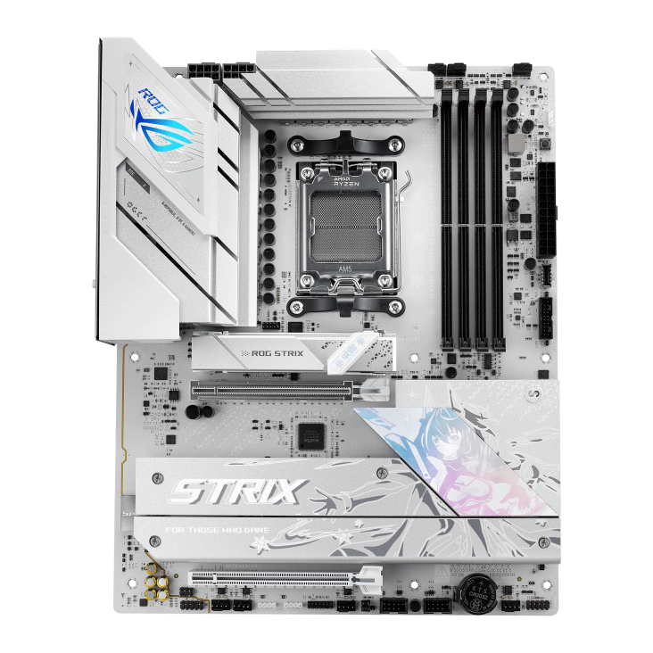 华硕 ROG STRIX B850-A GAMING WIFI 吹雪 D5 主板 白