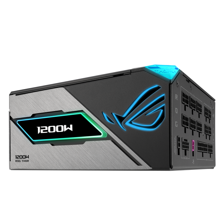一剑装机-华硕 ROG 雷神三代 额定1200W 白金全模组 电源 黑 华硕 ROG 雷神三代 额定1200W 白金全模组 电源 黑   PCIE5.0
