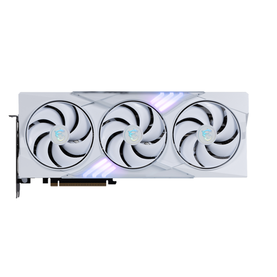 微星 白魔龙 RTX5080 16G GAMING TRIO OC 显卡 白