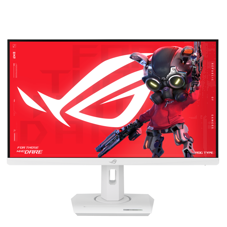 华硕ROG XG27UCG-W绝神27英寸4K显示器160Hz双模1K 320Hz 吹雪白