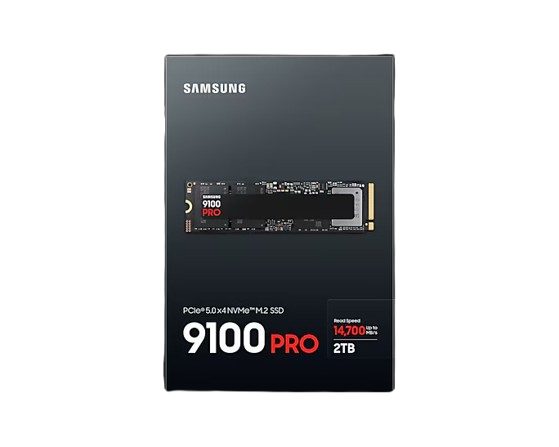 一剑装机-三星 9100 PRO 2TB M.2固态硬盘三星 9100 PRO 2TB M.2固态硬盘 M.2接口 PCIe5.0 读速14700MB/S
