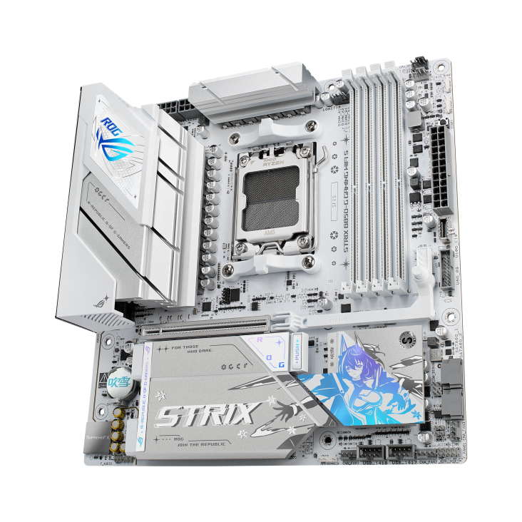 华硕 ROG STRIX B850-G GAMING WIFI S 小吹雪 D5 主板 白