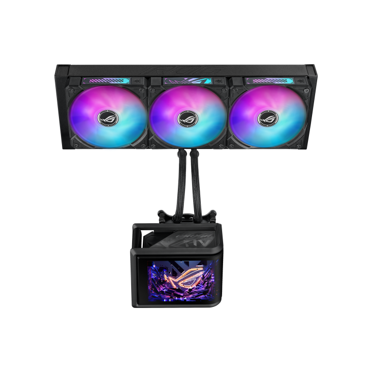 一剑装机-华硕 龙王360 4代 ARGB 一体式水冷散热器 黑华硕 龙王360 4代 ARGB 一体式水冷散热器 黑