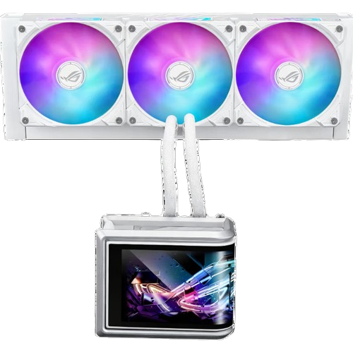 一剑装机-华硕 龙王360 4代 ARGB 一体式水冷散热器 白华硕 龙王360 4代 ARGB 一体式水冷散热器 白