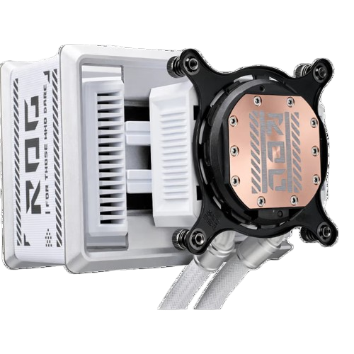 一剑装机-华硕 龙王360 4代 ARGB 一体式水冷散热器 白华硕 龙王360 4代 ARGB 一体式水冷散热器 白