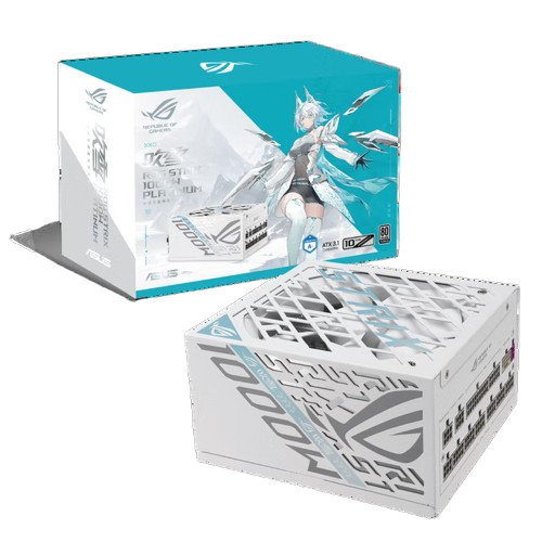 一剑装机-华硕 ROG 吹雪雷鹰氮化镓1000W 额定1000W 白金全模组 ATX3.1 电源 白华硕 ROG 吹雪雷鹰氮化镓1000W 额定1000W 白金全模组 ATX3.1 电源 白 PCIE5.0