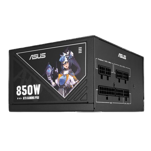 华硕 ATS 巨齿鲨 额定850W 金牌全模组 ATX3.0 电源 黑
