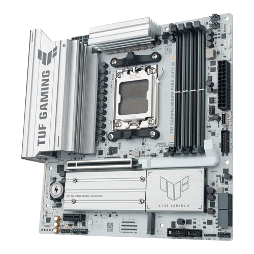 华硕 TUF GAMING B850M-PLUS WIFI7 W 重炮手 D5 主板 白