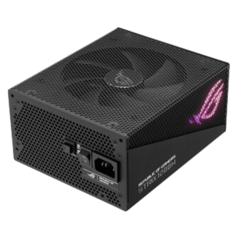 一剑装机-华硕 ROG 雷鹰1200W 额定1200W 金牌全模组 ATX3.0 电源 黑华硕 ROG 雷鹰1200W 额定1200W 金牌全模组 ATX3.0 电源 黑 PCIE5.0