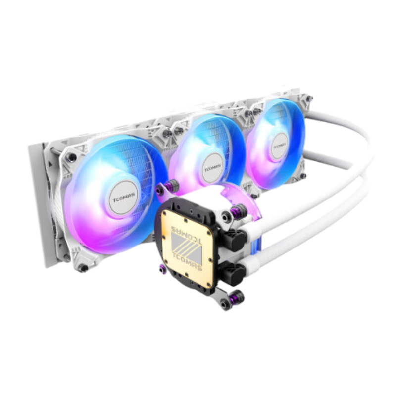 一剑装机-钛钽 SJ-A080 WH360 Intel ARGB 一体式水冷散热器 白钛钽 SJ-A080 WH360 Intel ARGB 一体式水冷散热器 白