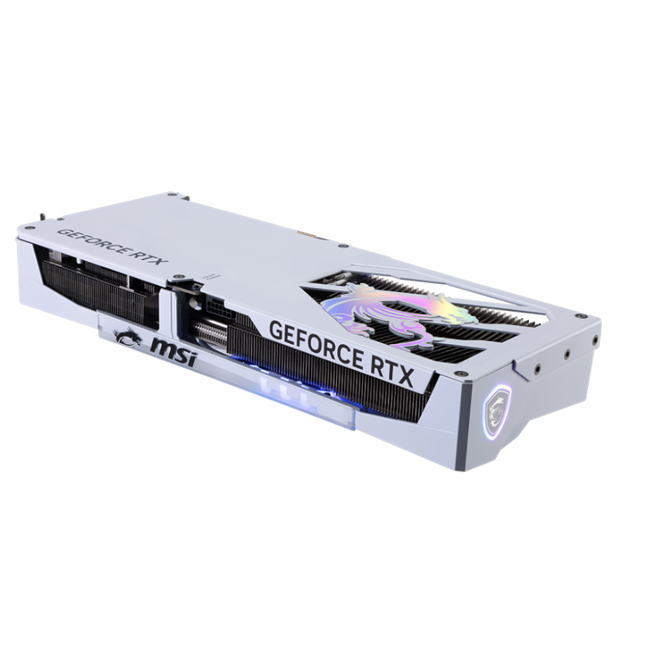 一剑装机-微星 白魔龙 RTX5080 16G GAMING TRIO OC 显卡 白微星 白魔龙 RTX5080 16G GAMING TRIO OC 显卡 白  核心频率：2715  风扇数量： 三风扇


